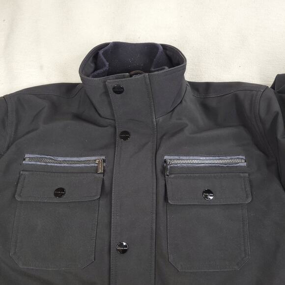 Michael Kors Jacket Womens Sz XL Black Designer Winter Fall Cold RN 121545 Coat - Picture 15 of 16